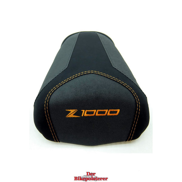 Kawasaki "Z 1000": höher, breiter, 5x Stickerei, körperspezifisch ⇒ Sitzbank *NEU* beziehen/polstern