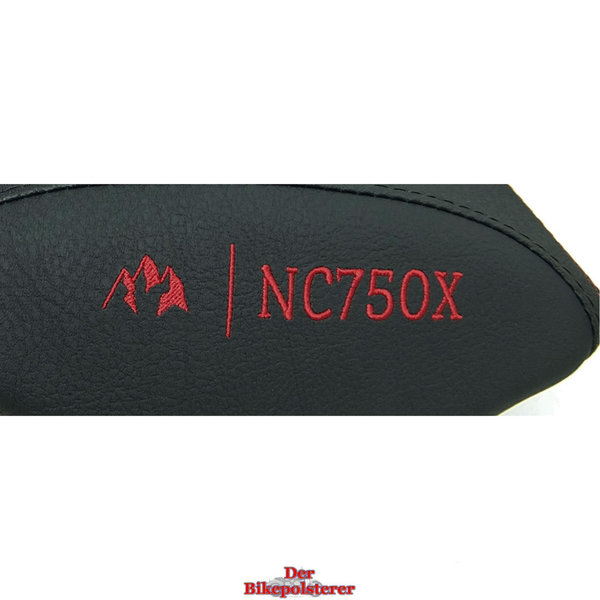 Honda "NC 750 X": Ziernähte, Stickerei ➔ Motorradsitz *NEU* beziehen/polstern